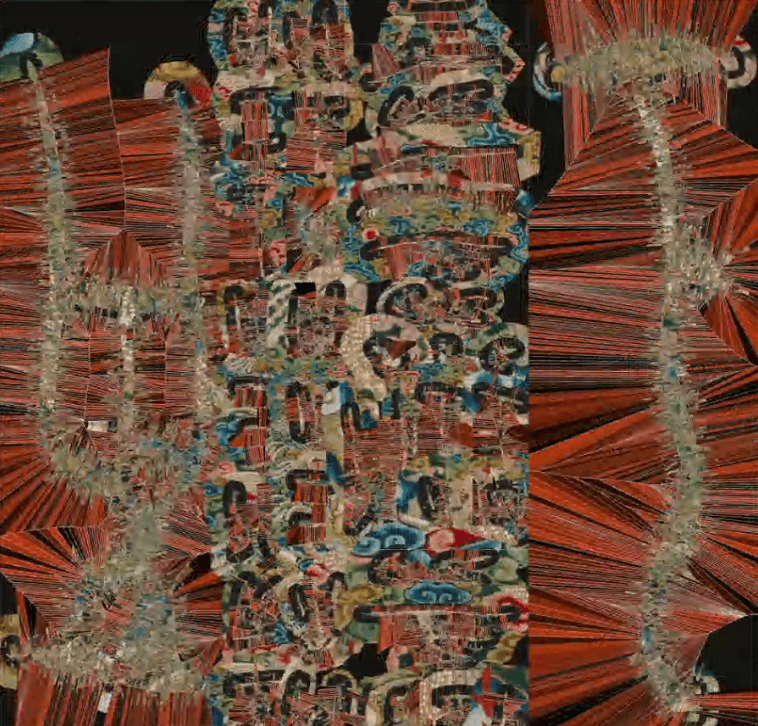 Recursively fragmenting the images